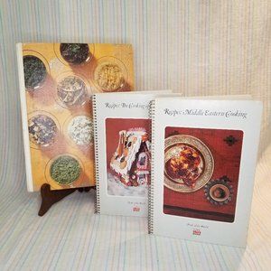 Vintage 1969 Time Life Foods of the World Cookbook Lot Germany India Middle East